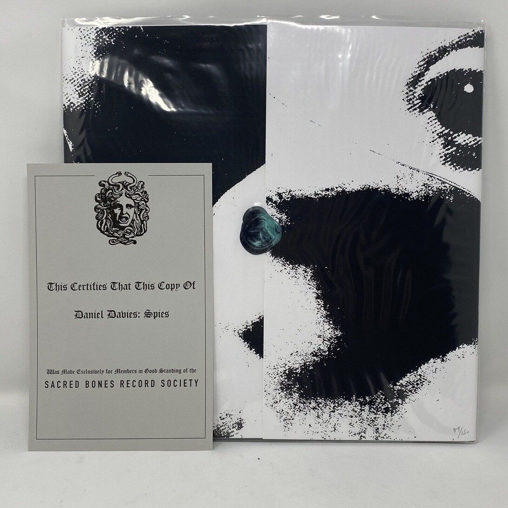 Daniel Davies‎ - Spies Vinyl LP Red Black Swirl Numbered /150 Sacred Bones